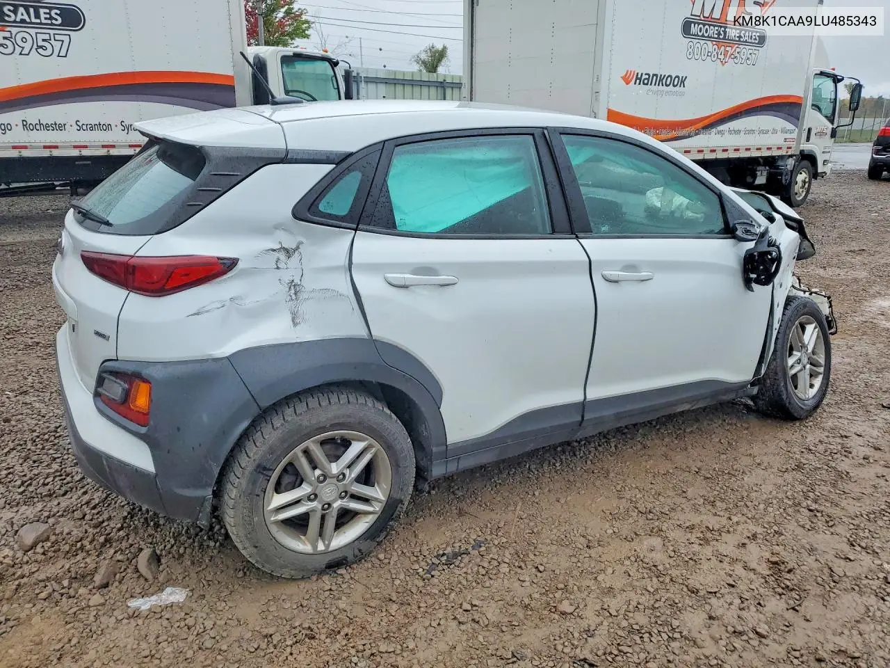 2020 HYUNDAI KONA VIN KM8K1CAA9LU485343 — фото 3