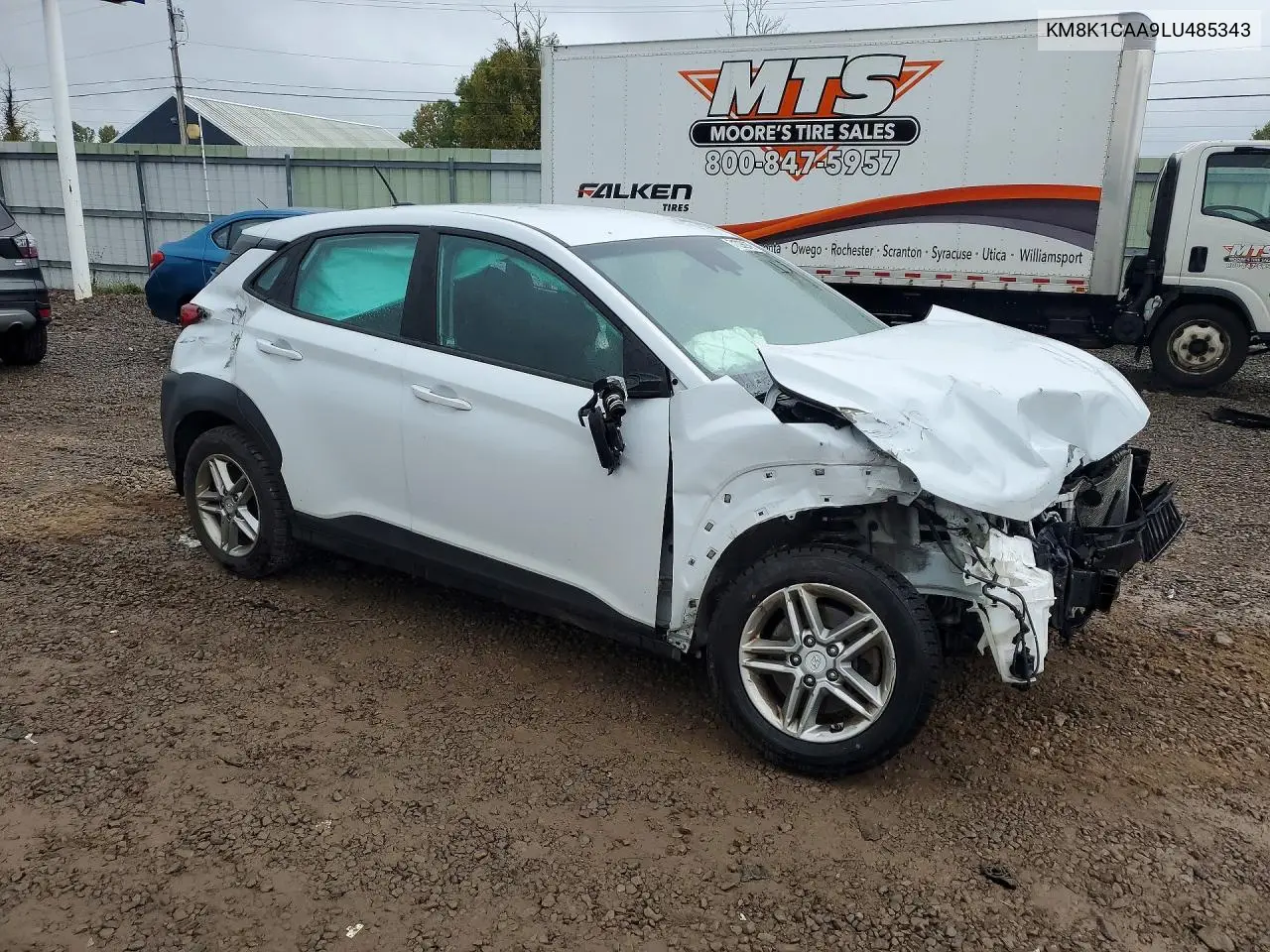 2020 HYUNDAI KONA VIN KM8K1CAA9LU485343 — фото 4