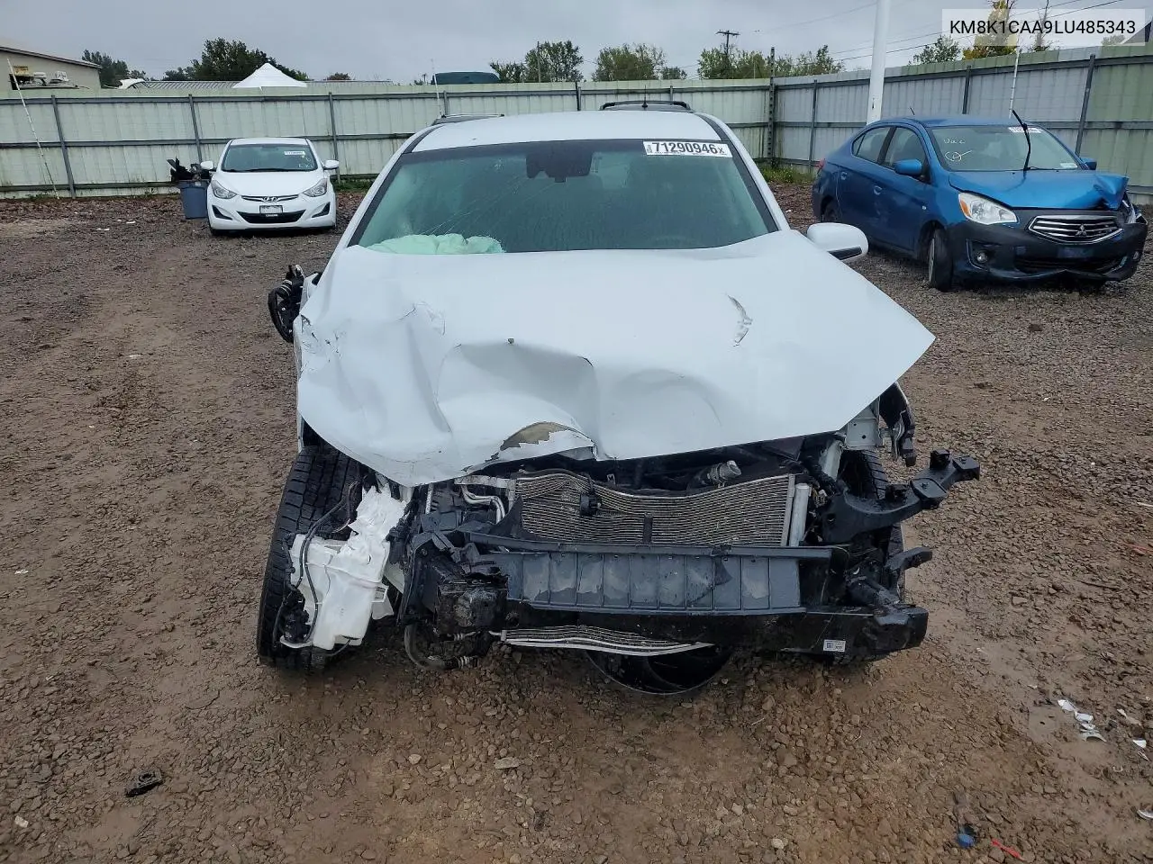 2020 HYUNDAI KONA VIN KM8K1CAA9LU485343 — фото 5