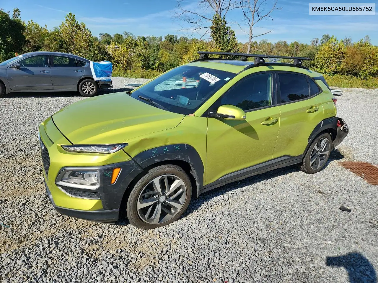 HYUNDAI KONA 2020, VIN KM8K5CA50LU565752