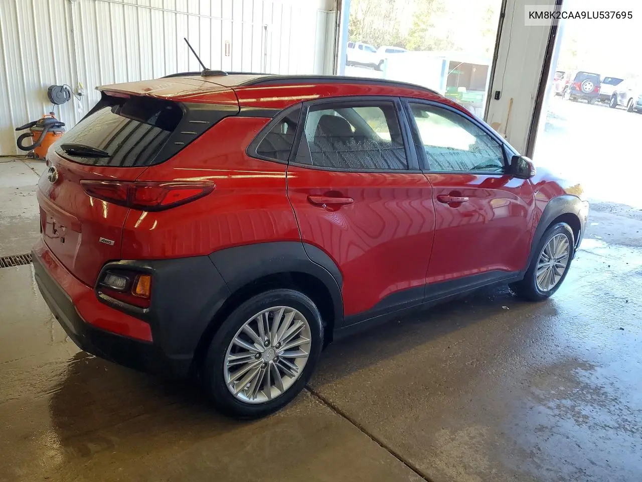 2020 HYUNDAI KONA VIN KM8K2CAA9LU537695 — фото 3