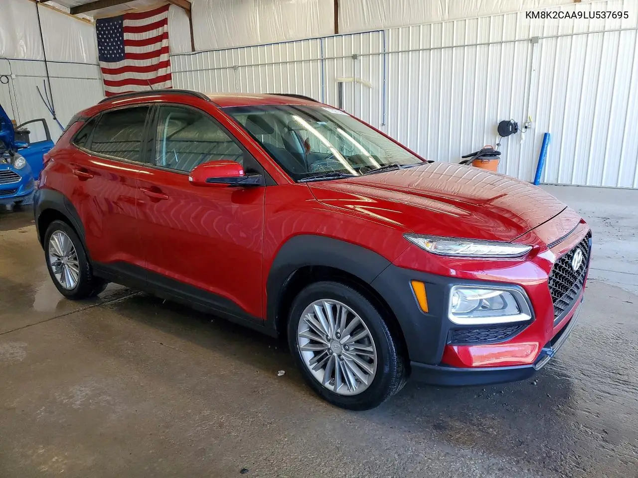2020 HYUNDAI KONA VIN KM8K2CAA9LU537695 — фото 4