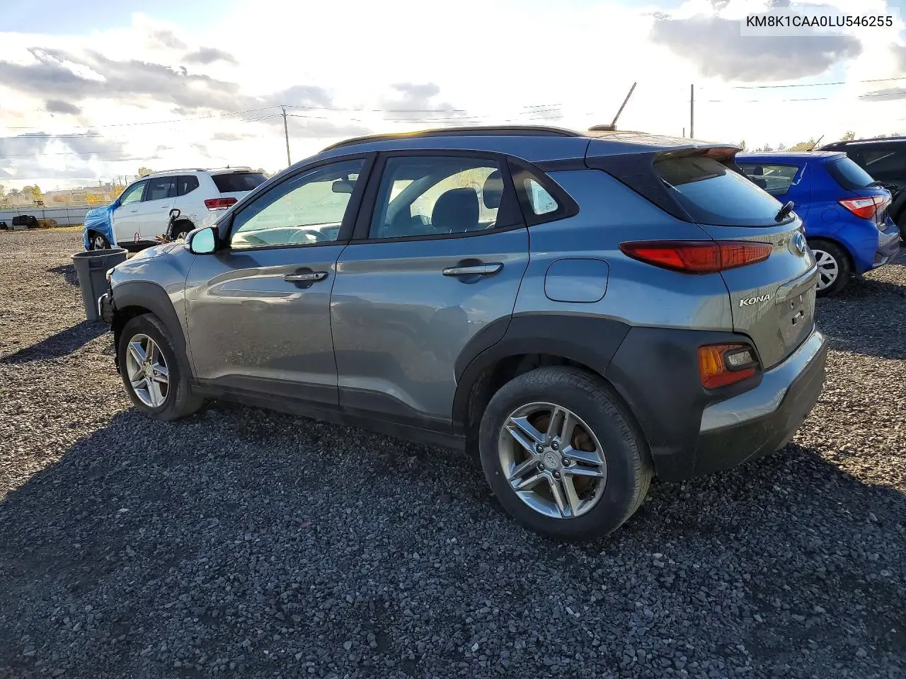 2020 HYUNDAI KONA VIN KM8K1CAA0LU546255 — фото 2