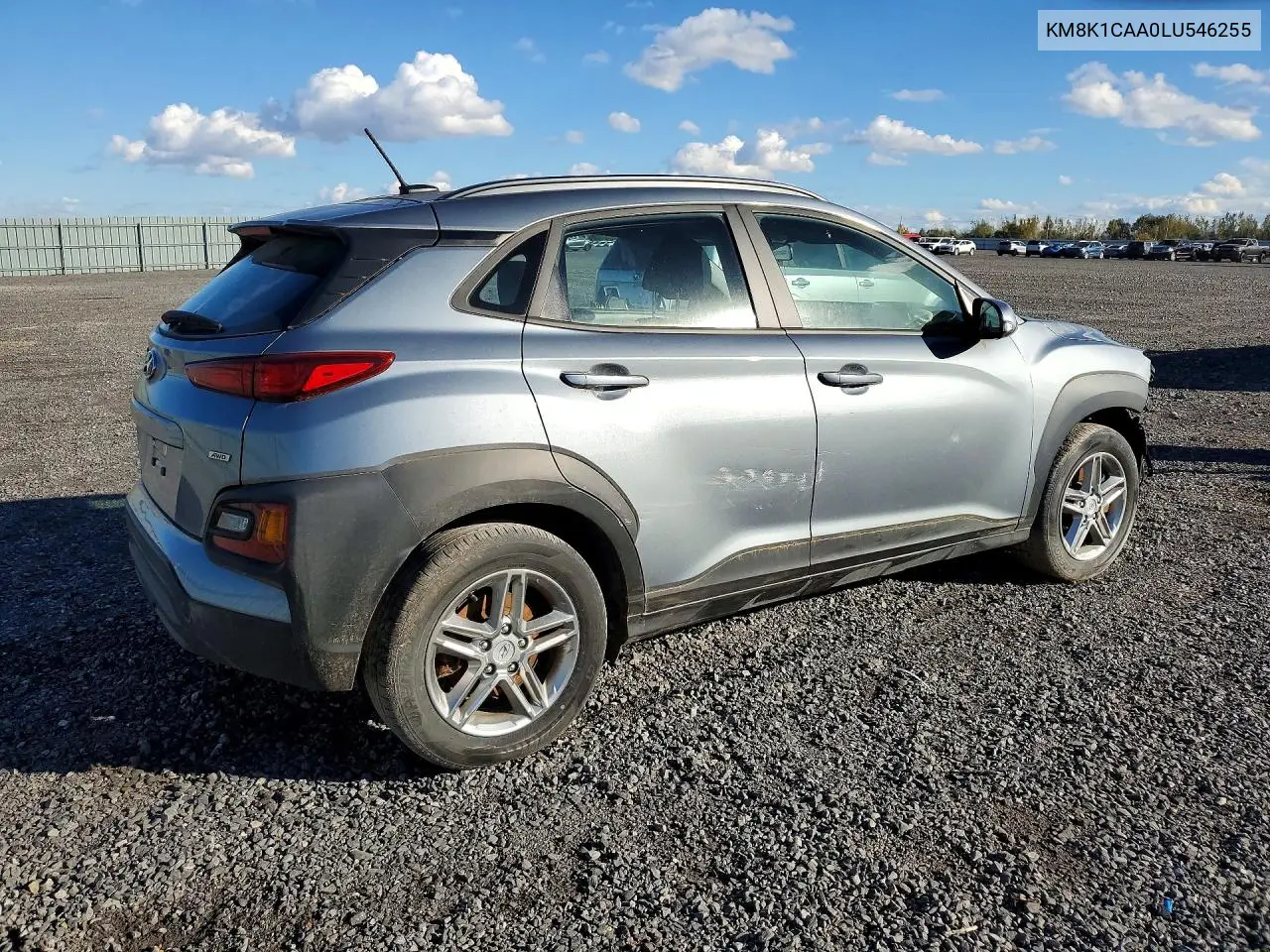2020 HYUNDAI KONA VIN KM8K1CAA0LU546255 — фото 3