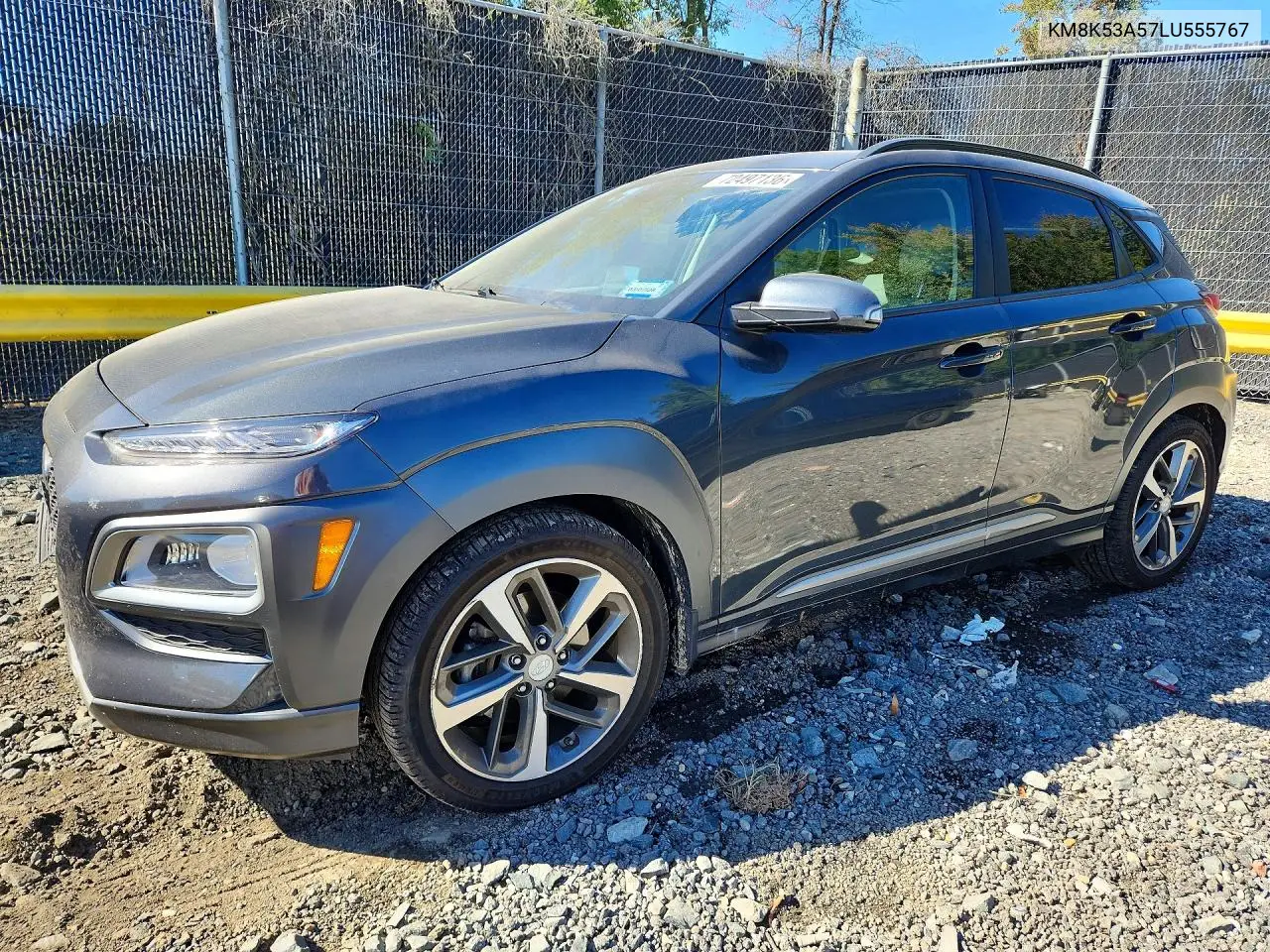 HYUNDAI KONA 2020, VIN KM8K53A57LU555767