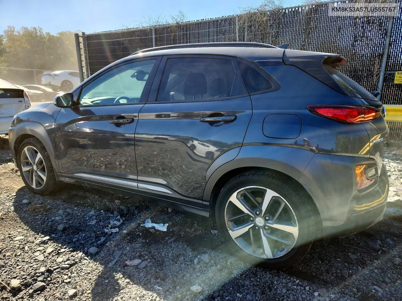 2020 HYUNDAI KONA VIN KM8K53A57LU555767 — фото 2