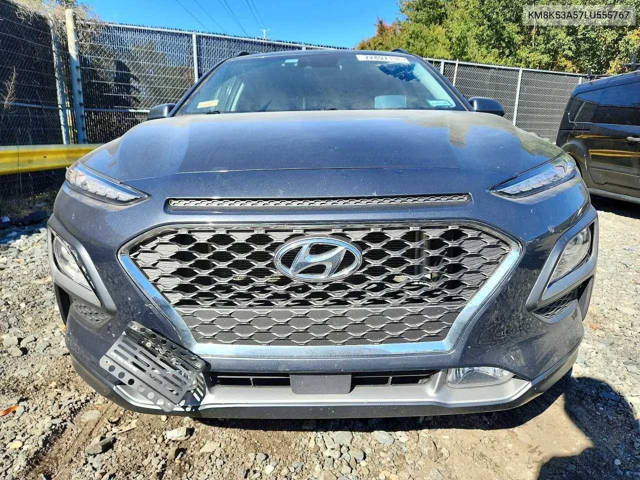 2020 HYUNDAI KONA VIN KM8K53A57LU555767 — фото 5
