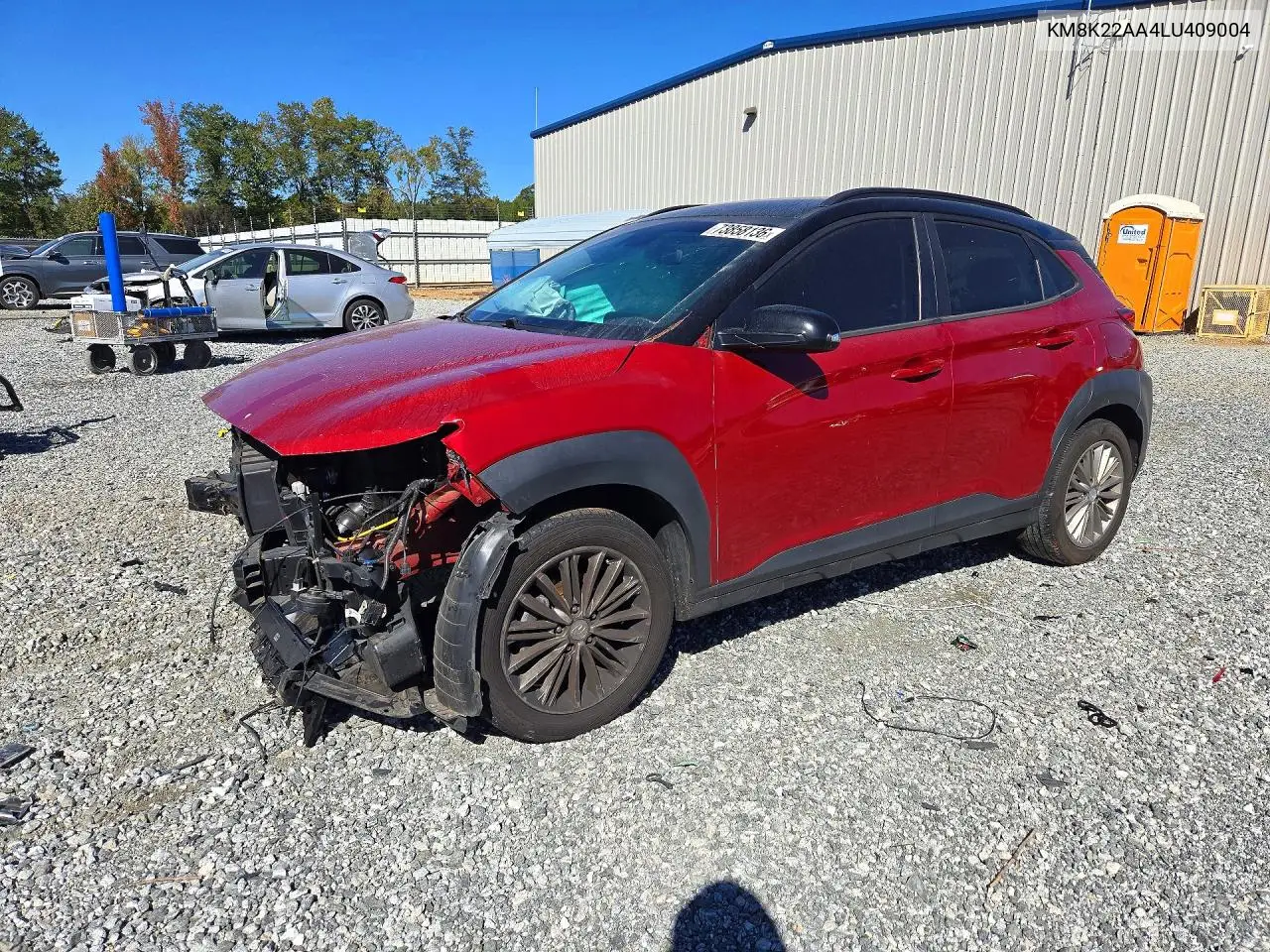 HYUNDAI KONA 2020, VIN KM8K22AA4LU409004