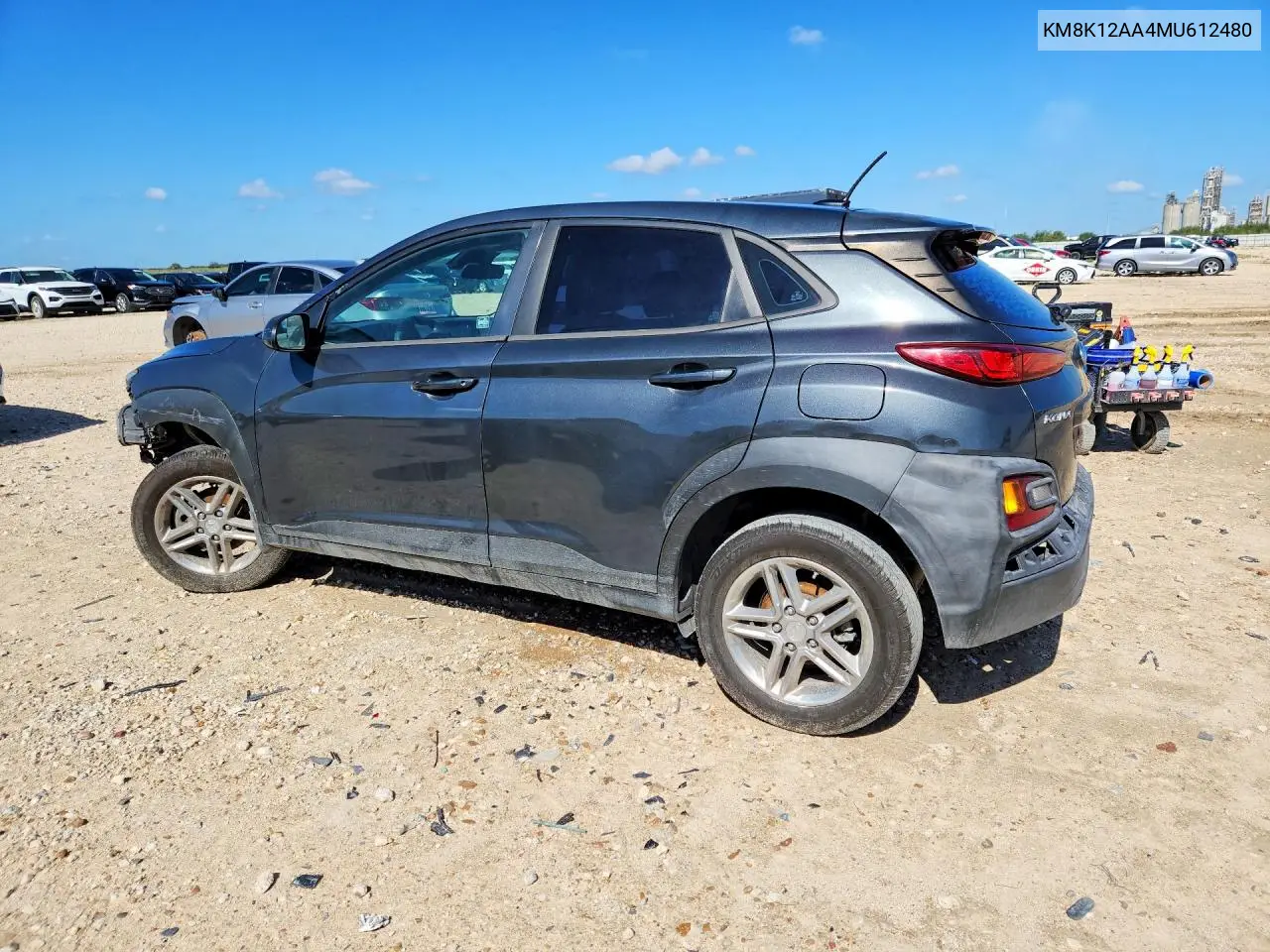 2021 HYUNDAI KONA VIN KM8K12AA4MU612480 — фото 2