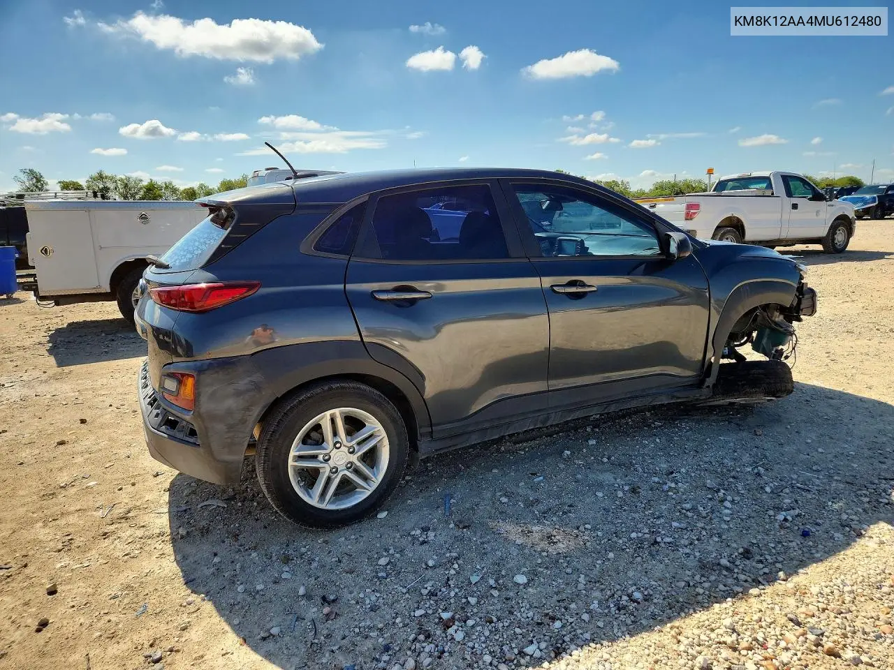 2021 HYUNDAI KONA VIN KM8K12AA4MU612480 — фото 3