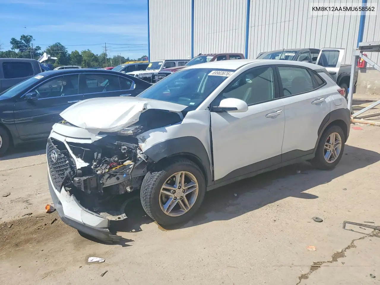 HYUNDAI KONA 2021, VIN KM8K12AA5MU658562
