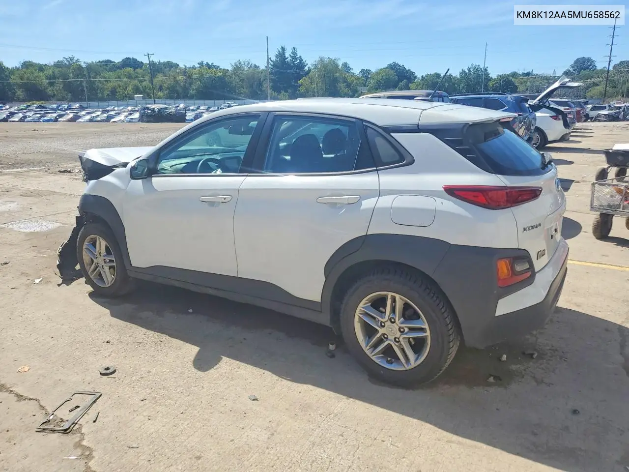 2021 HYUNDAI KONA VIN KM8K12AA5MU658562 — фото 2