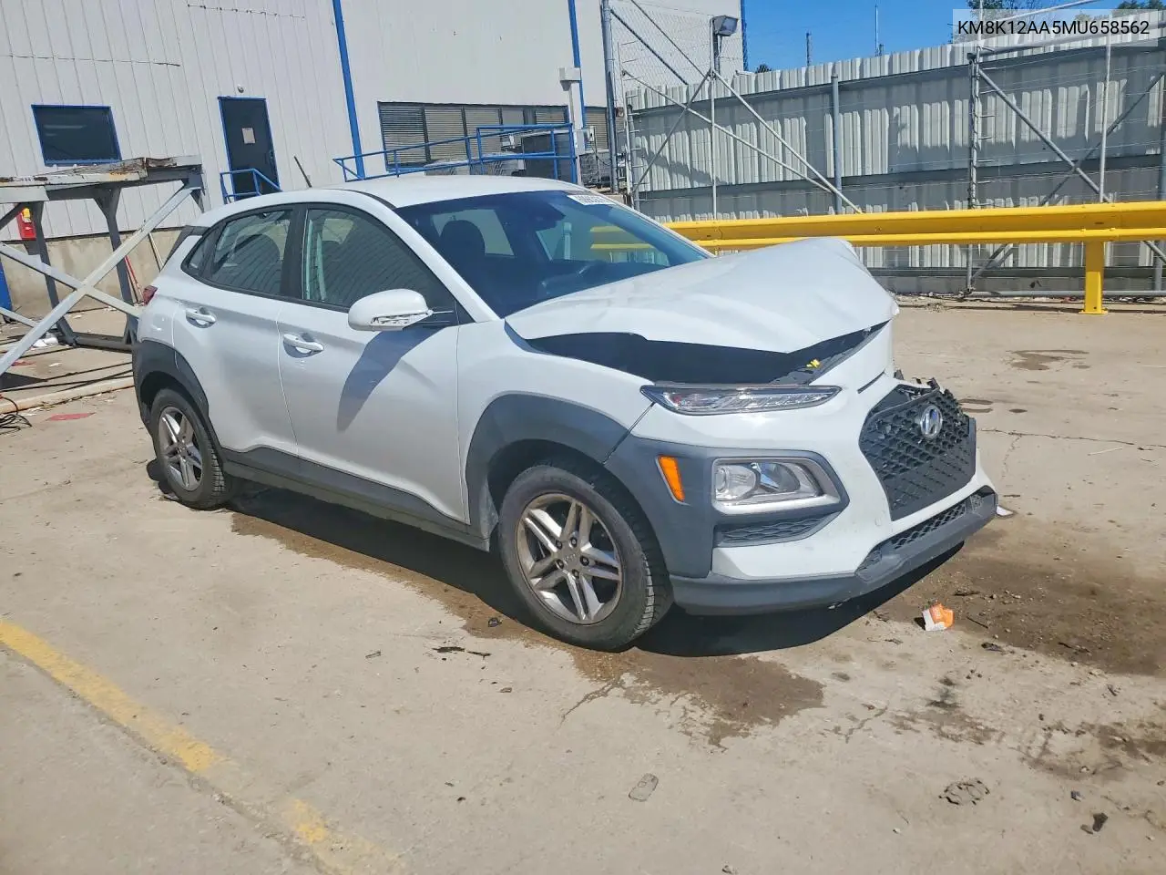 2021 HYUNDAI KONA VIN KM8K12AA5MU658562 — фото 4