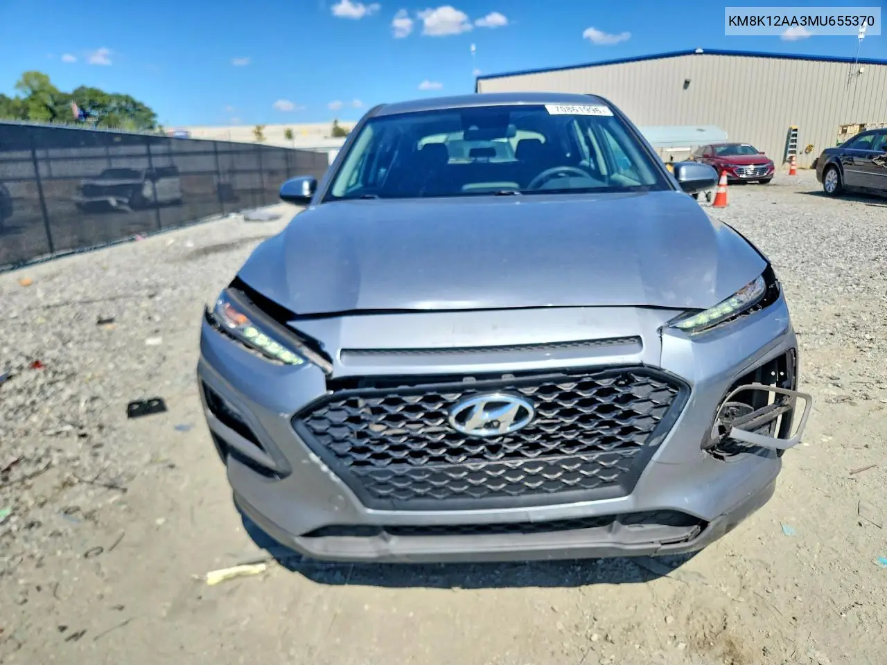 2021 HYUNDAI KONA VIN KM8K12AA3MU655370 — фото 5