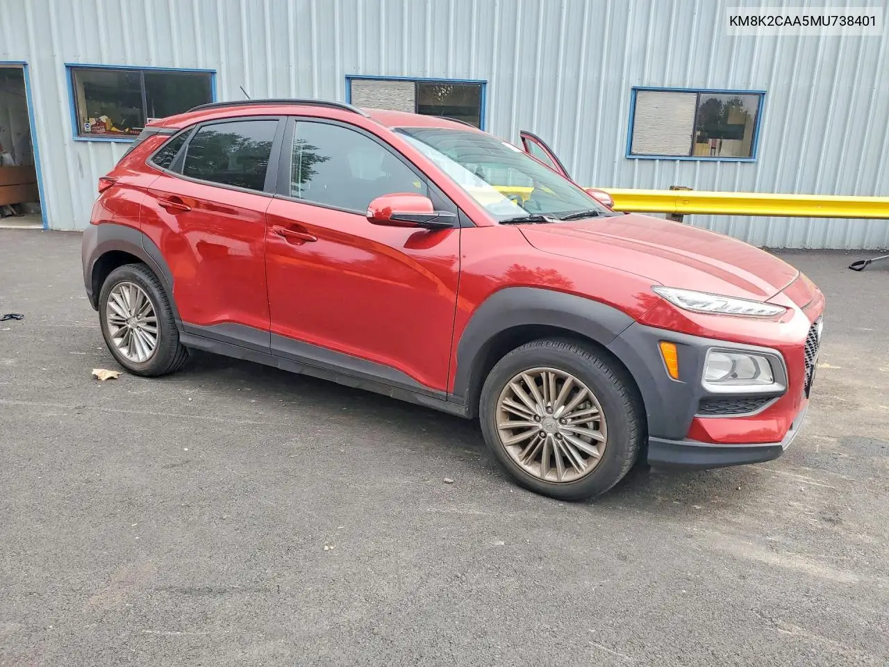 2021 HYUNDAI KONA VIN KM8K2CAA5MU738401 — фото 4