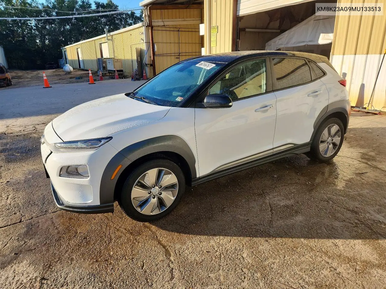HYUNDAI KONA 2021, VIN KM8K23AG9MU133513