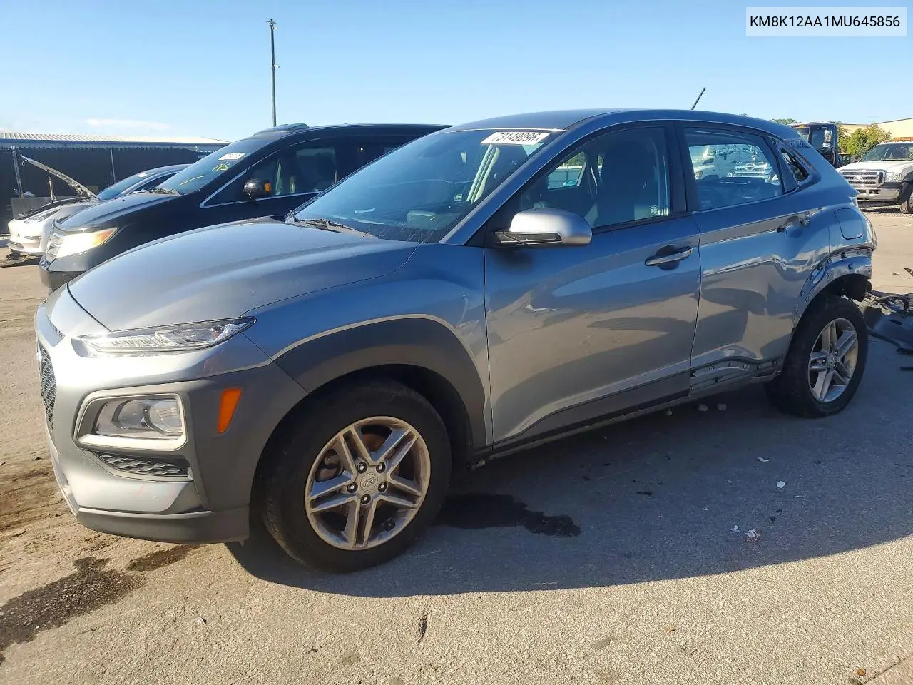HYUNDAI KONA 2021, VIN KM8K12AA1MU645856