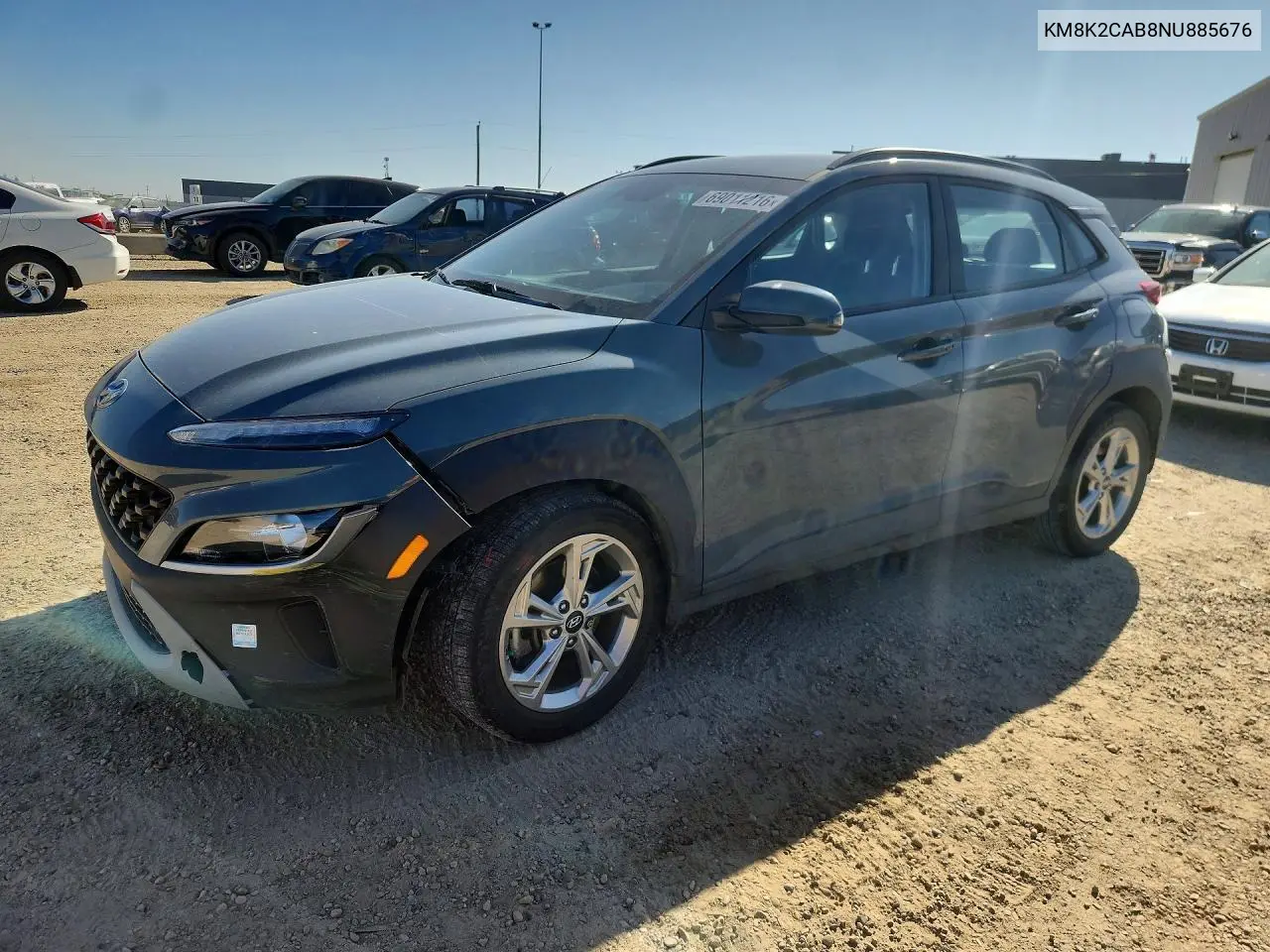 HYUNDAI KONA 2022, VIN KM8K2CAB8NU885676