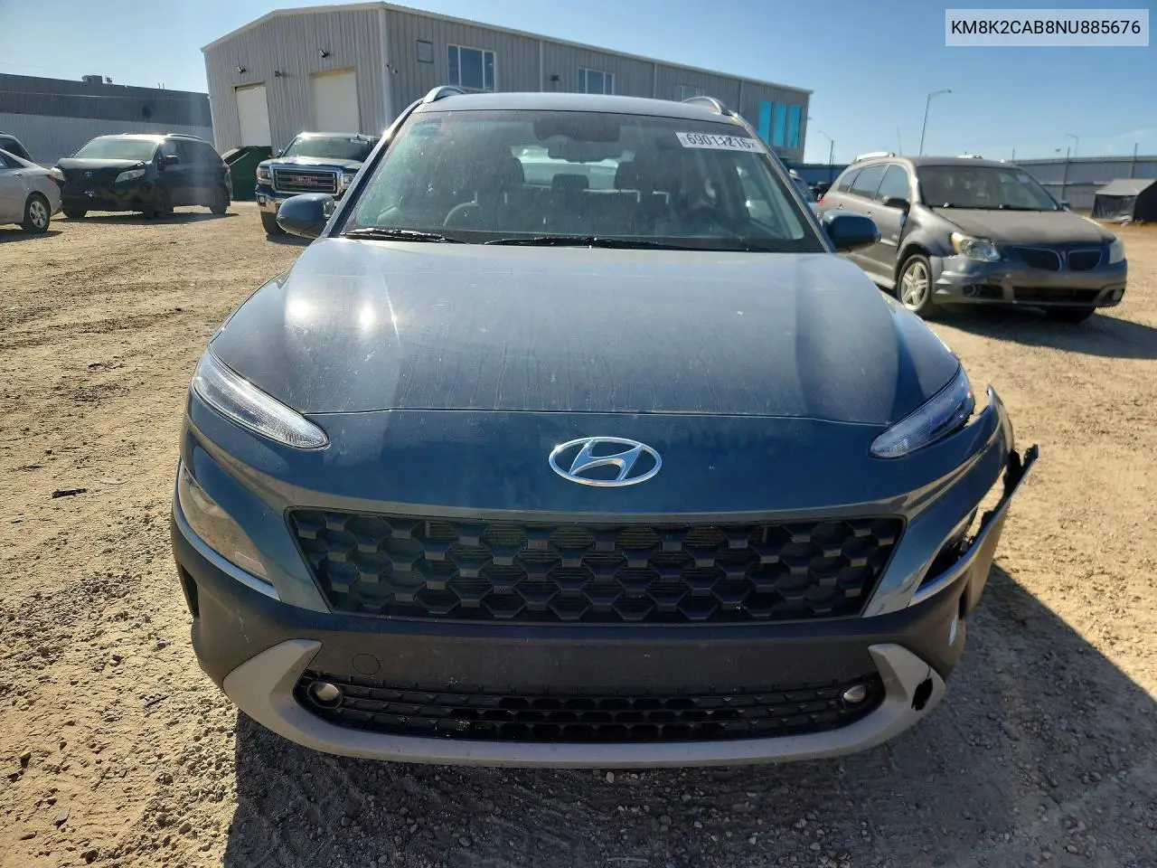 2022 HYUNDAI KONA VIN KM8K2CAB8NU885676 — фото 5