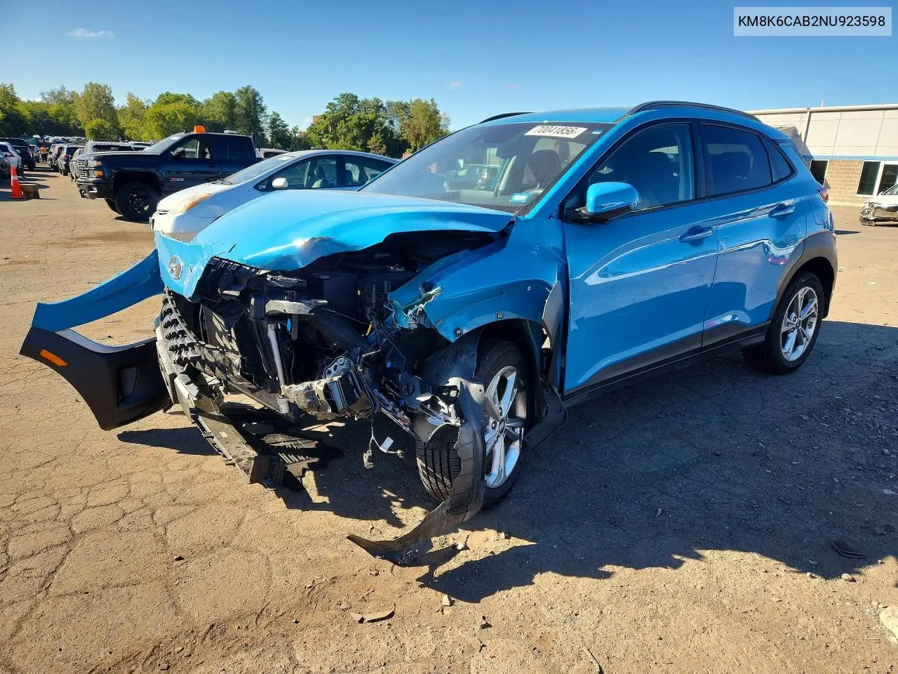 HYUNDAI KONA 2022, VIN KM8K6CAB2NU923598