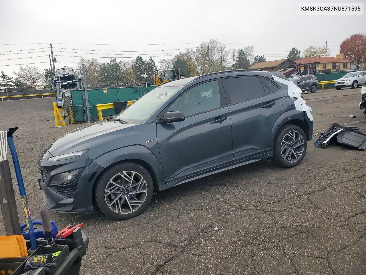 HYUNDAI KONA 2022, VIN KM8K3CA37NU871595