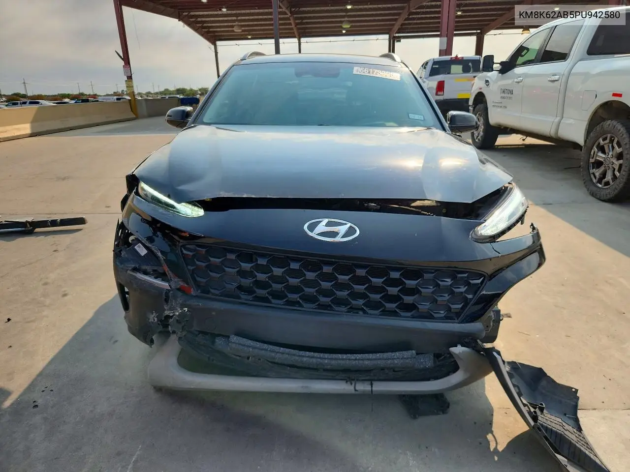 2023 HYUNDAI KONA VIN KM8K62AB5PU942580 — фото 5