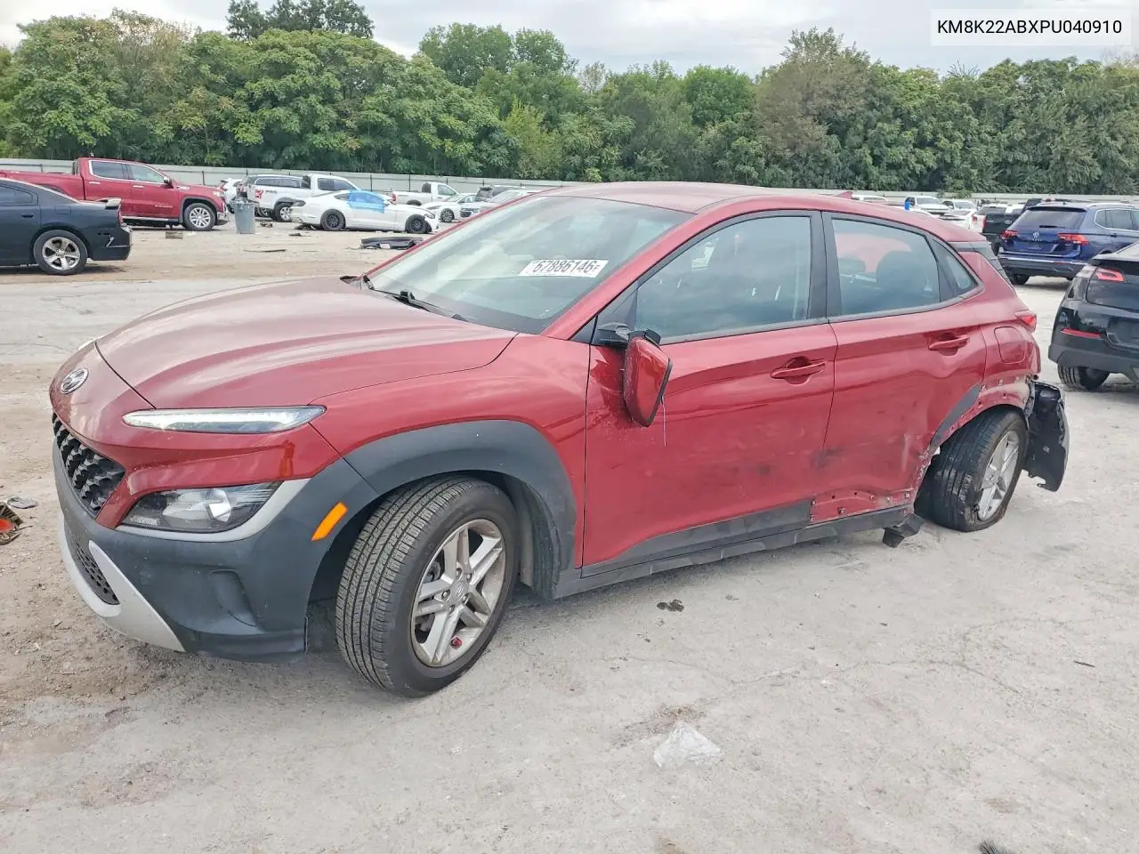 HYUNDAI KONA 2023, VIN KM8K22ABXPU040910