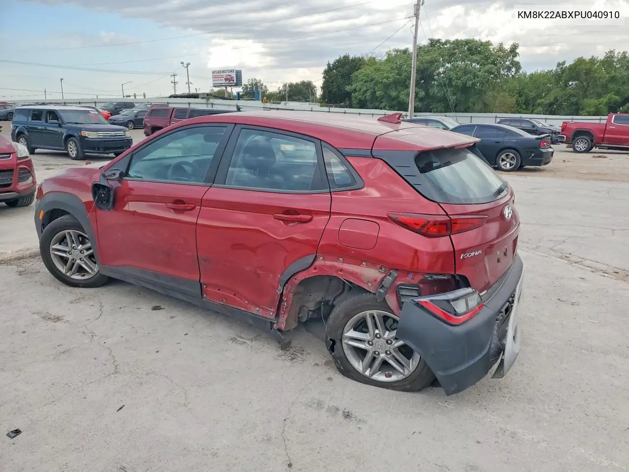 2023 HYUNDAI KONA VIN KM8K22ABXPU040910 — фото 2