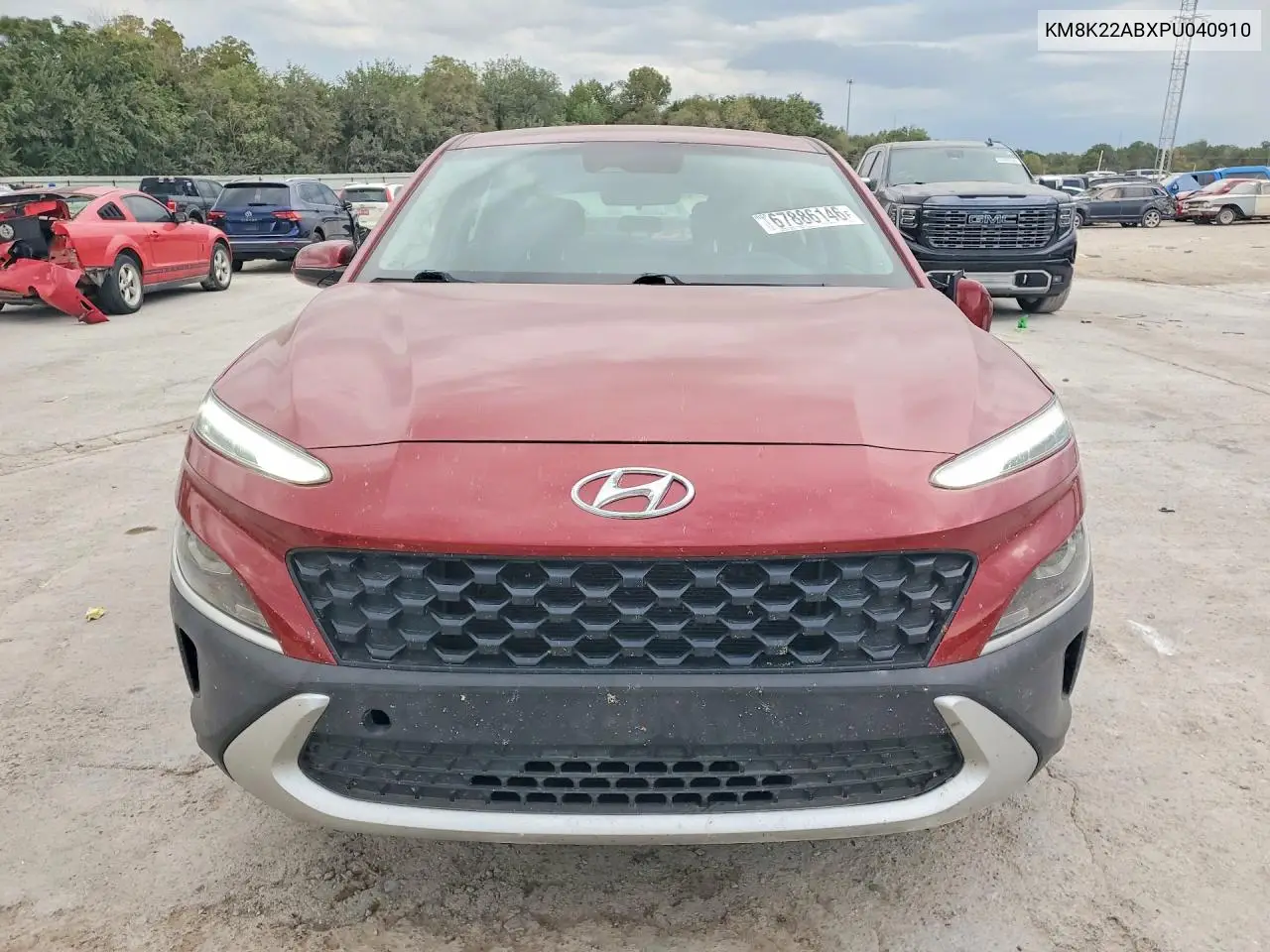 2023 HYUNDAI KONA VIN KM8K22ABXPU040910 — фото 5