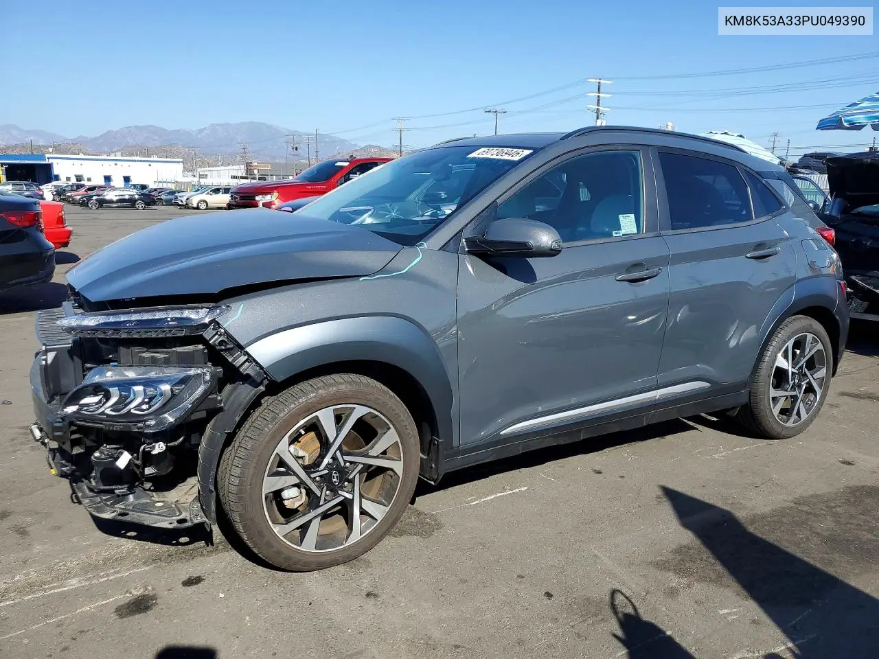 HYUNDAI KONA 2023, VIN KM8K53A33PU049390