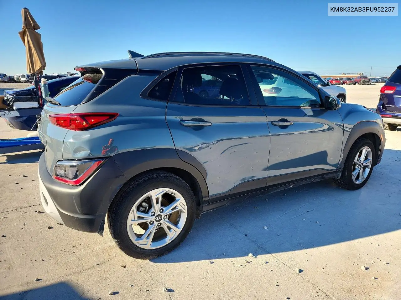 2023 HYUNDAI KONA VIN KM8K32AB3PU952257 — фото 3