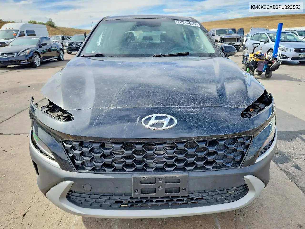 2023 HYUNDAI KONA VIN KM8K2CAB3PU020553 — фото 5