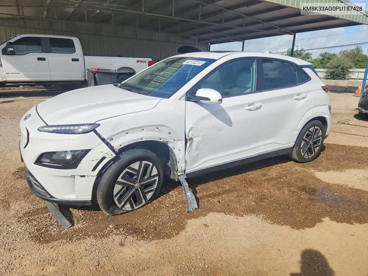 HYUNDAI KONA 2023, VIN KM8K33AG0PU187428