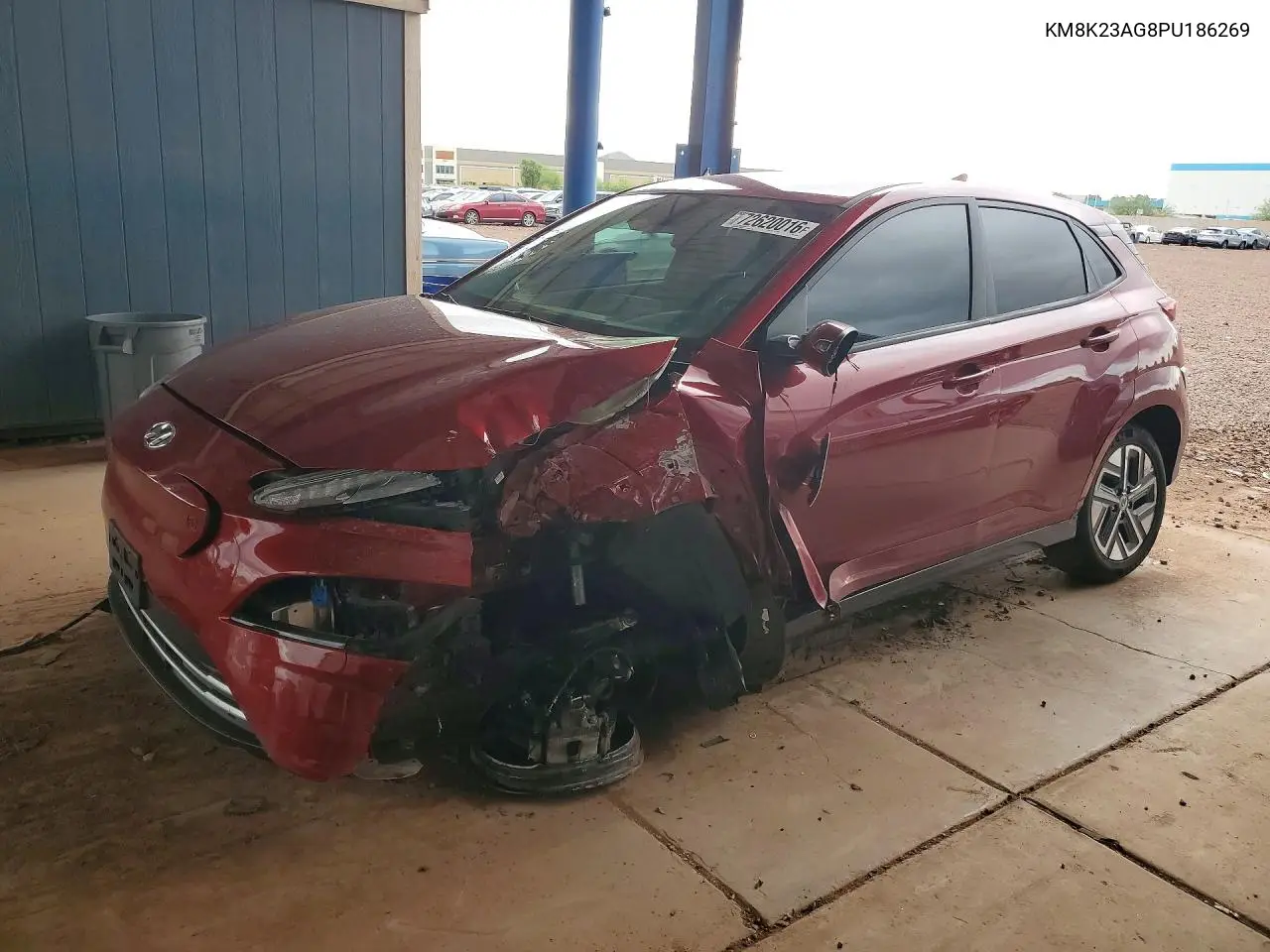 HYUNDAI KONA 2023, VIN KM8K23AG8PU186269