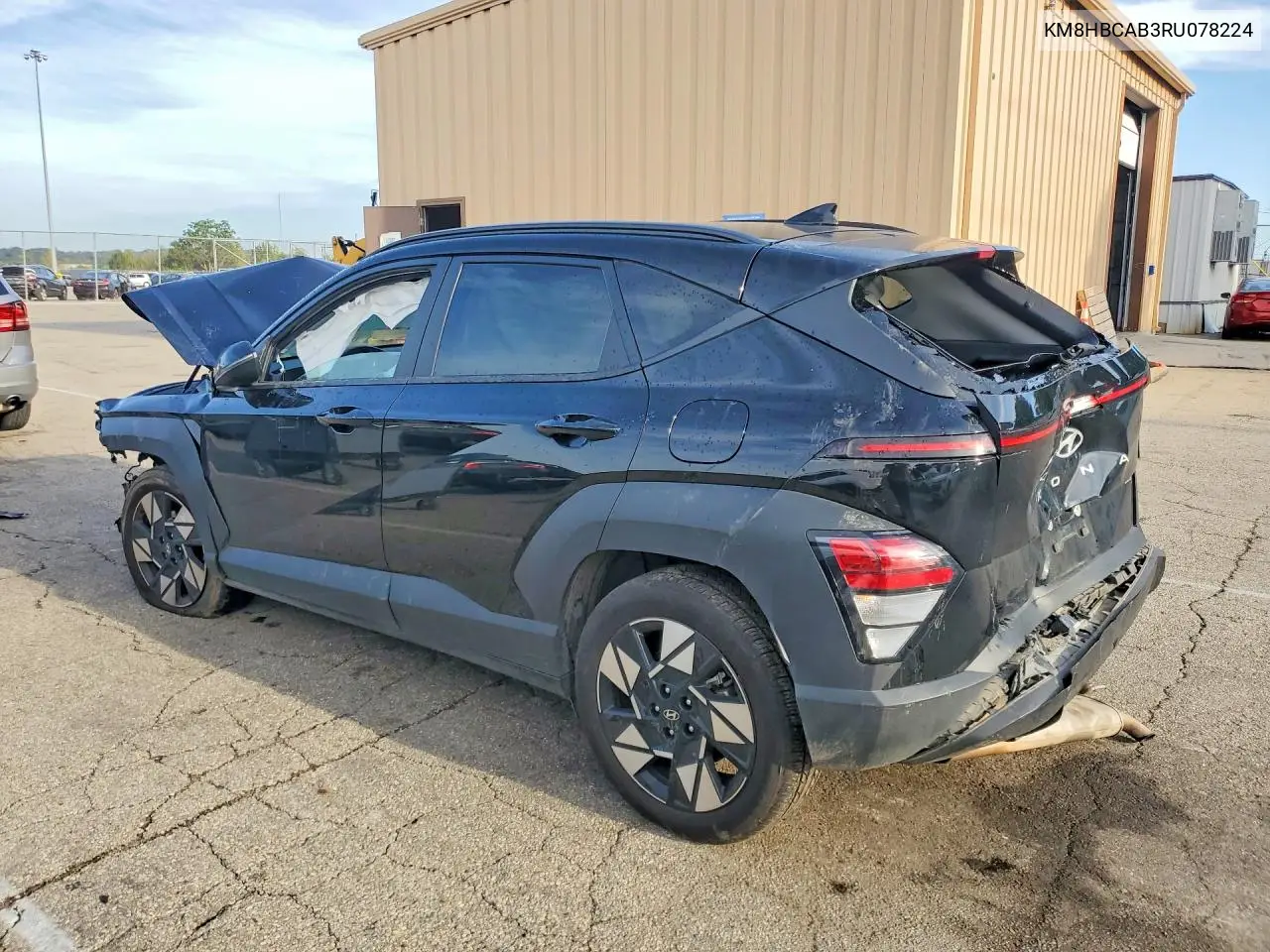 2024 HYUNDAI KONA VIN KM8HBCAB3RU078224 — фото 2