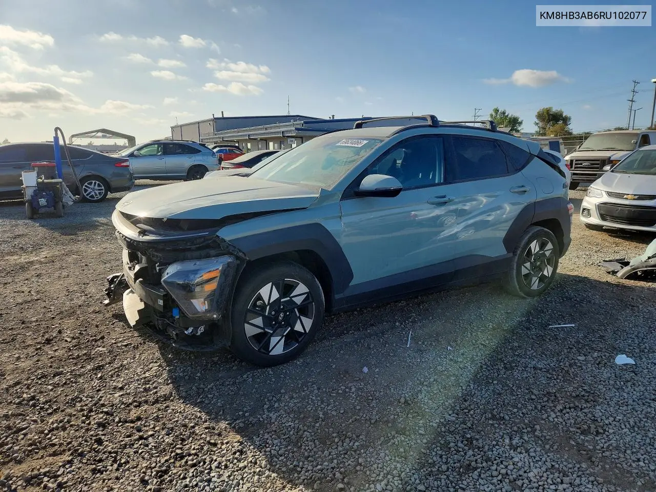 HYUNDAI KONA 2024, VIN KM8HB3AB6RU102077