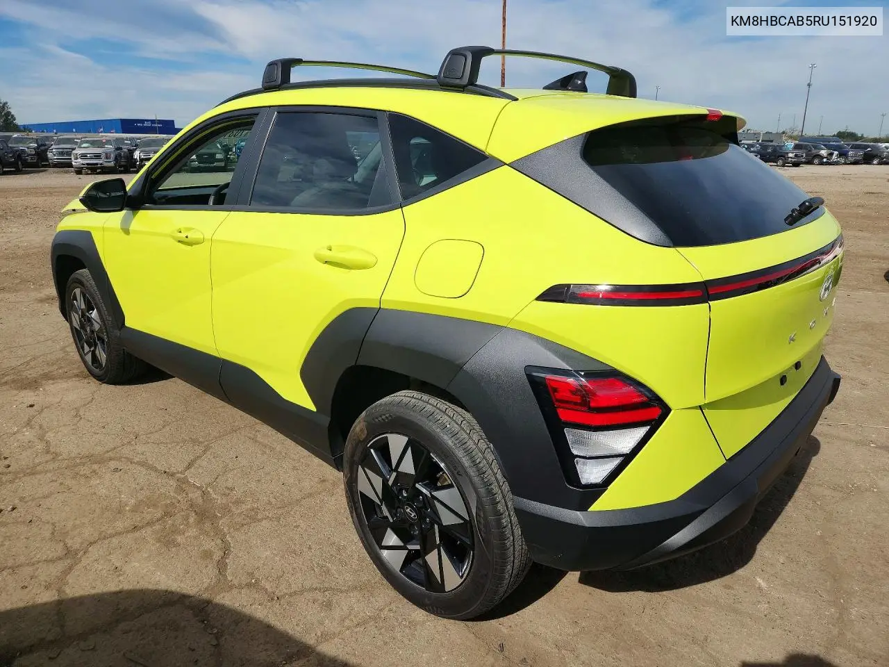 2024 HYUNDAI KONA VIN KM8HBCAB5RU151920 — фото 2