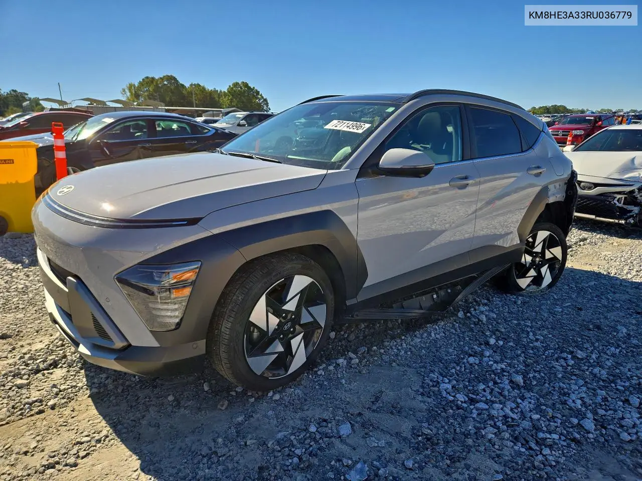 HYUNDAI KONA 2024, VIN KM8HE3A33RU036779