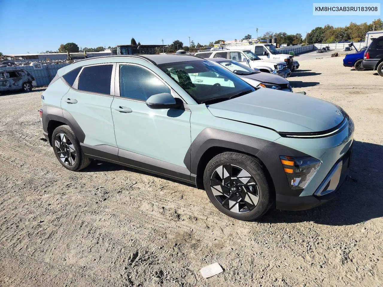 2024 HYUNDAI KONA VIN KM8HC3AB3RU183908 — фото 4