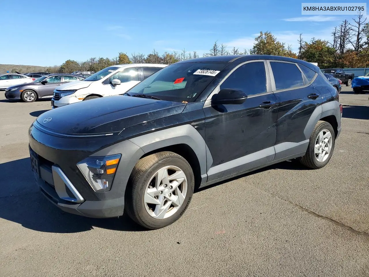 HYUNDAI KONA 2024, VIN KM8HA3ABXRU102795