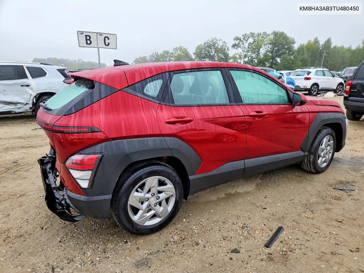 2026 HYUNDAI KONA VIN KM8HA3AB3TU480450 — фото 3
