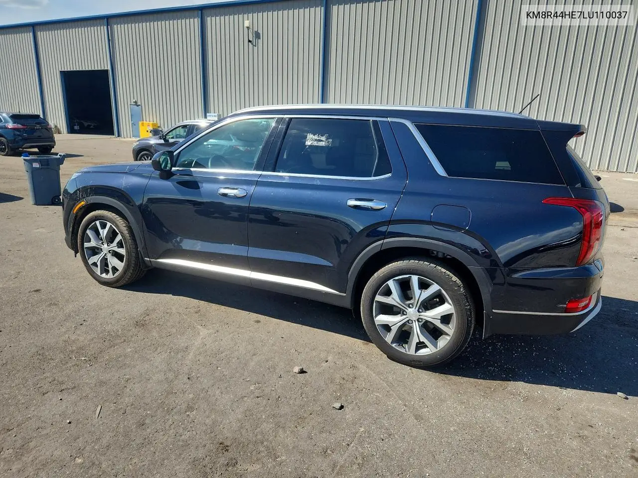 2020 HYUNDAI PALISADE VIN KM8R44HE7LU110037 — фото 2