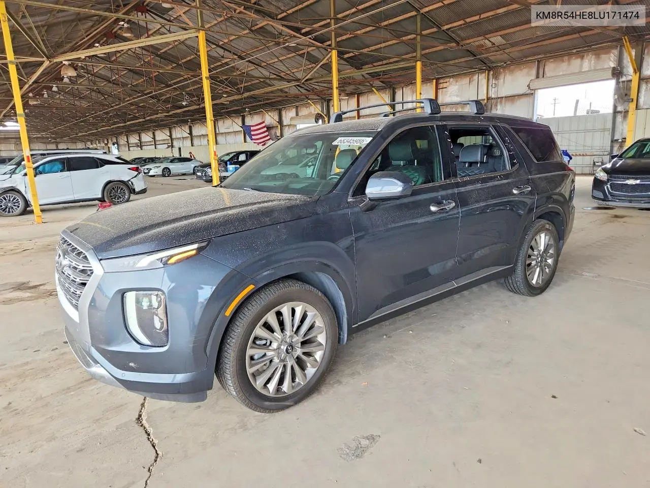 HYUNDAI PALISADE 2020, VIN KM8R54HE8LU171474