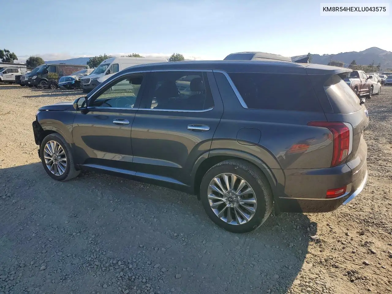 2020 HYUNDAI PALISADE VIN KM8R54HEXLU043575 — фото 2