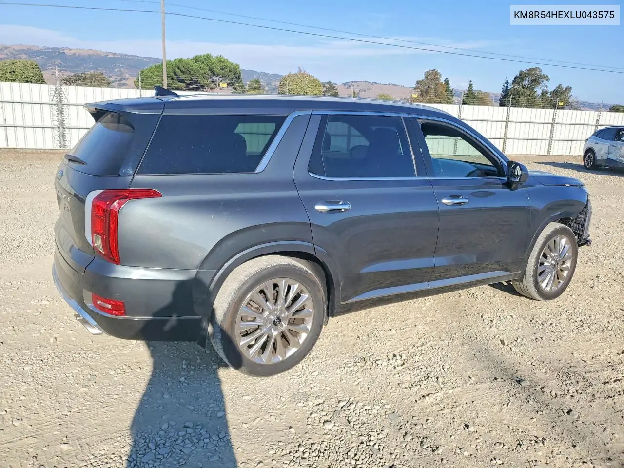 2020 HYUNDAI PALISADE VIN KM8R54HEXLU043575 — фото 3