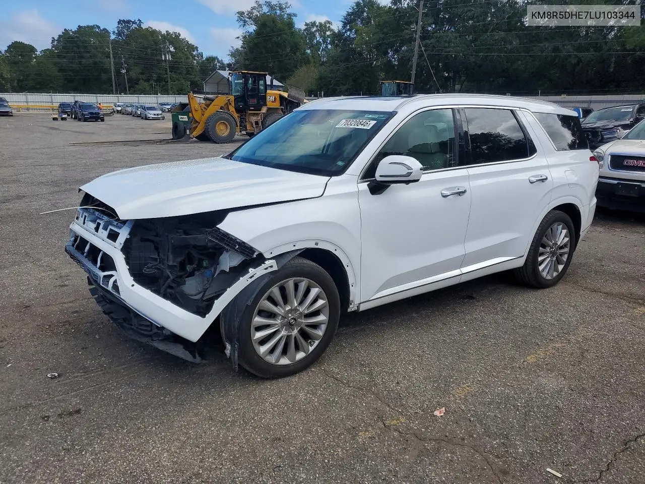 HYUNDAI PALISADE 2020, VIN KM8R5DHE7LU103344