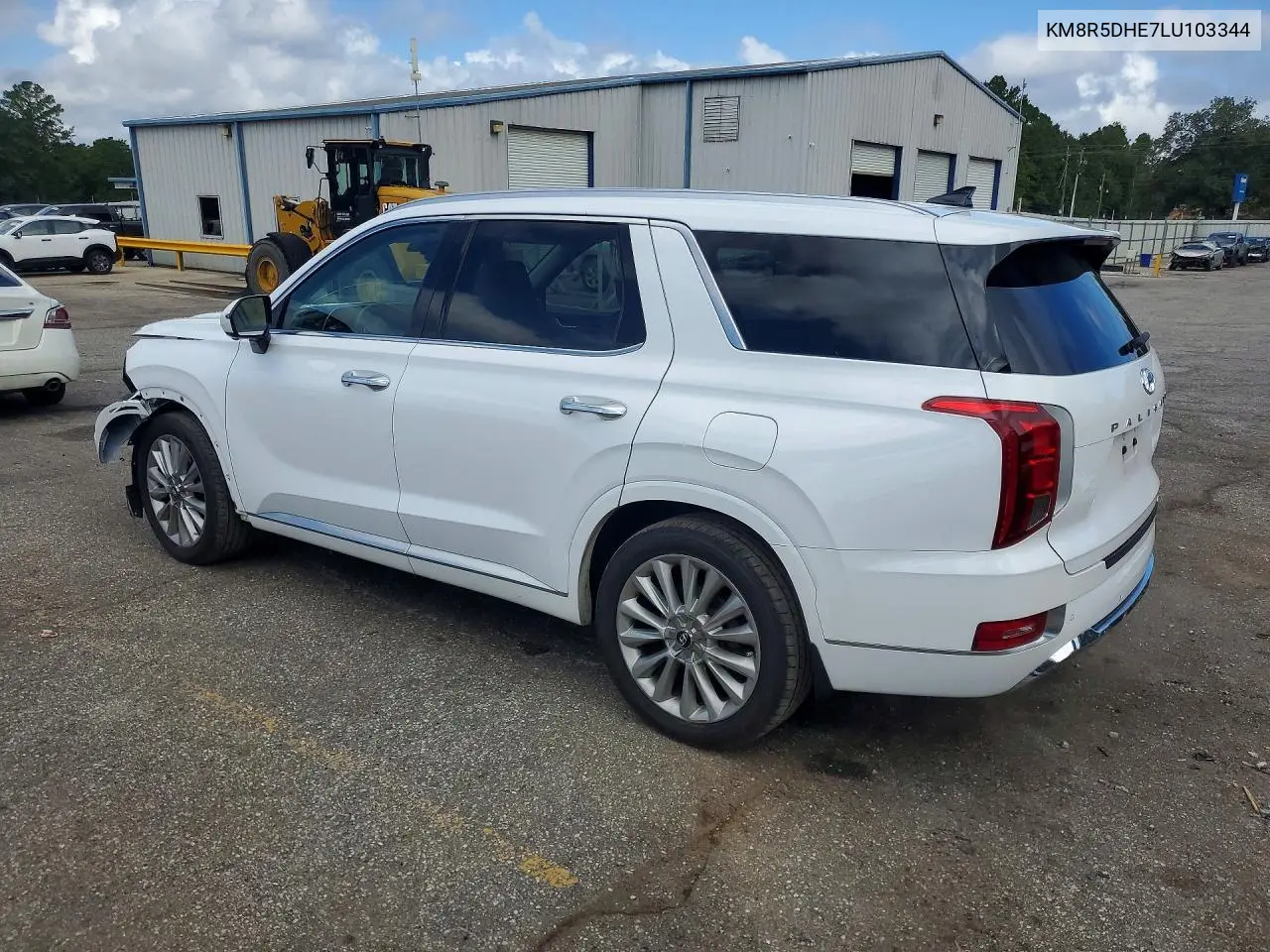 2020 HYUNDAI PALISADE VIN KM8R5DHE7LU103344 — фото 2