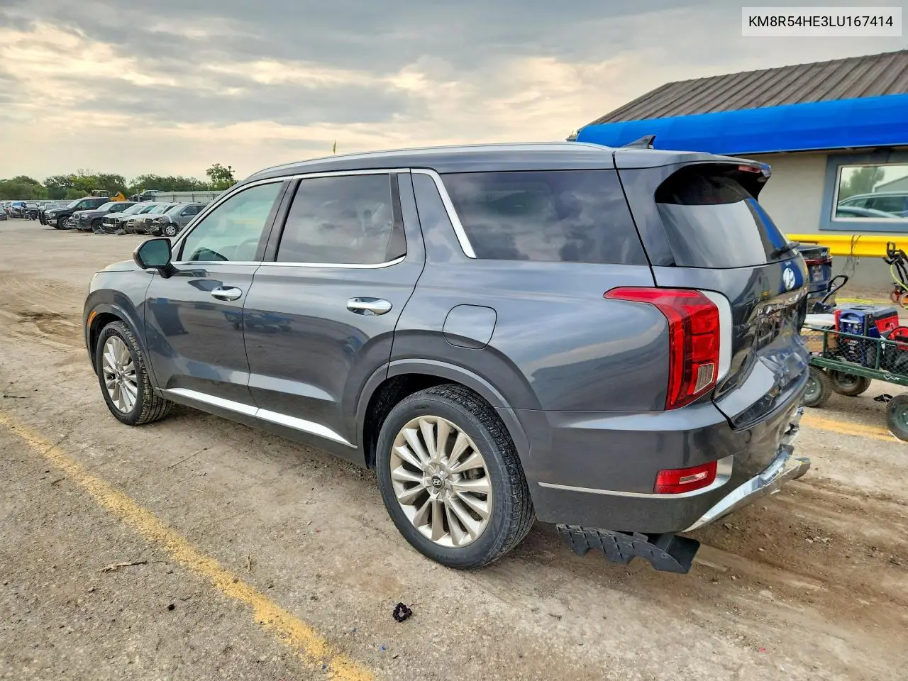 2020 HYUNDAI PALISADE VIN KM8R54HE3LU167414 — фото 2