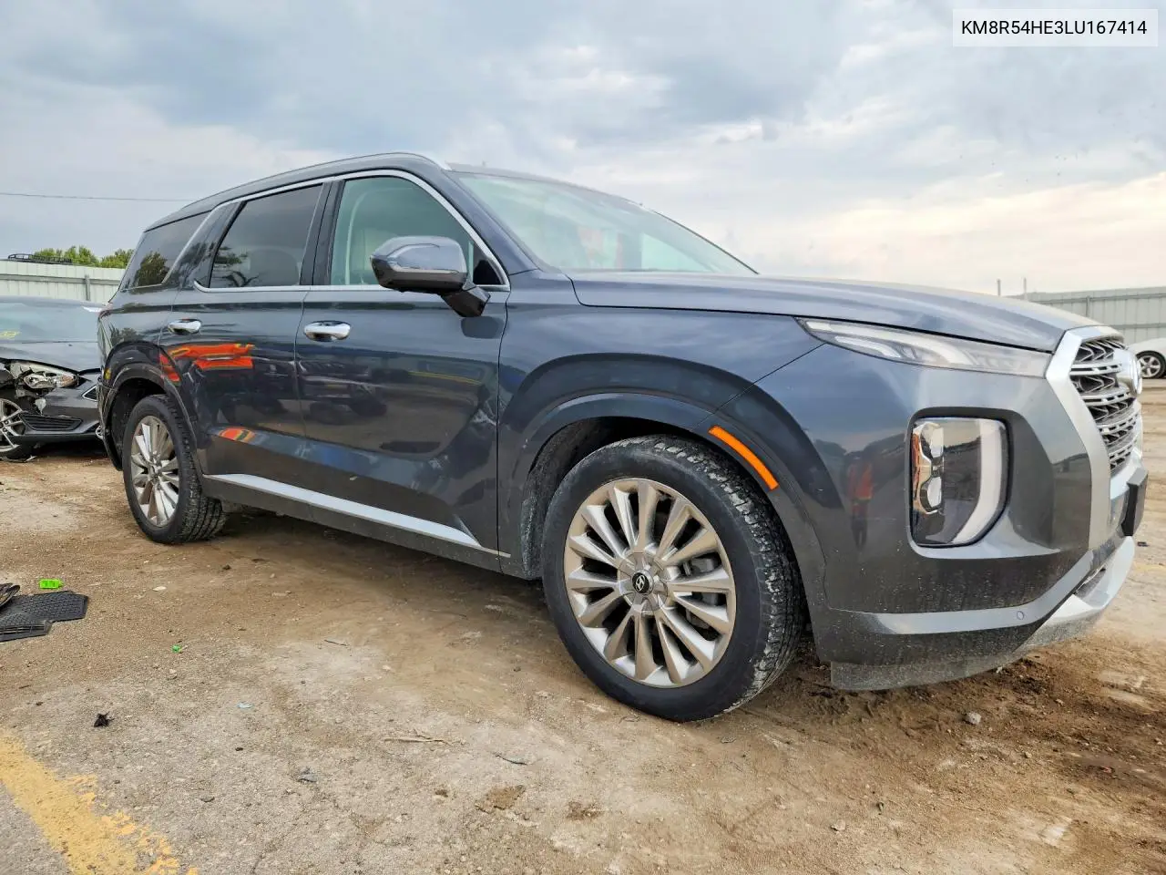 2020 HYUNDAI PALISADE VIN KM8R54HE3LU167414 — фото 4