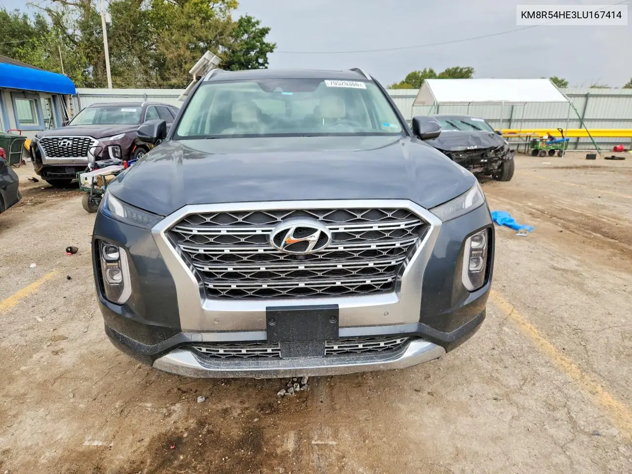 2020 HYUNDAI PALISADE VIN KM8R54HE3LU167414 — фото 5